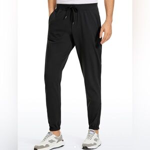 CRZ YOGA Men’s On the Travel Joggers Ankle Zipper
Size XL